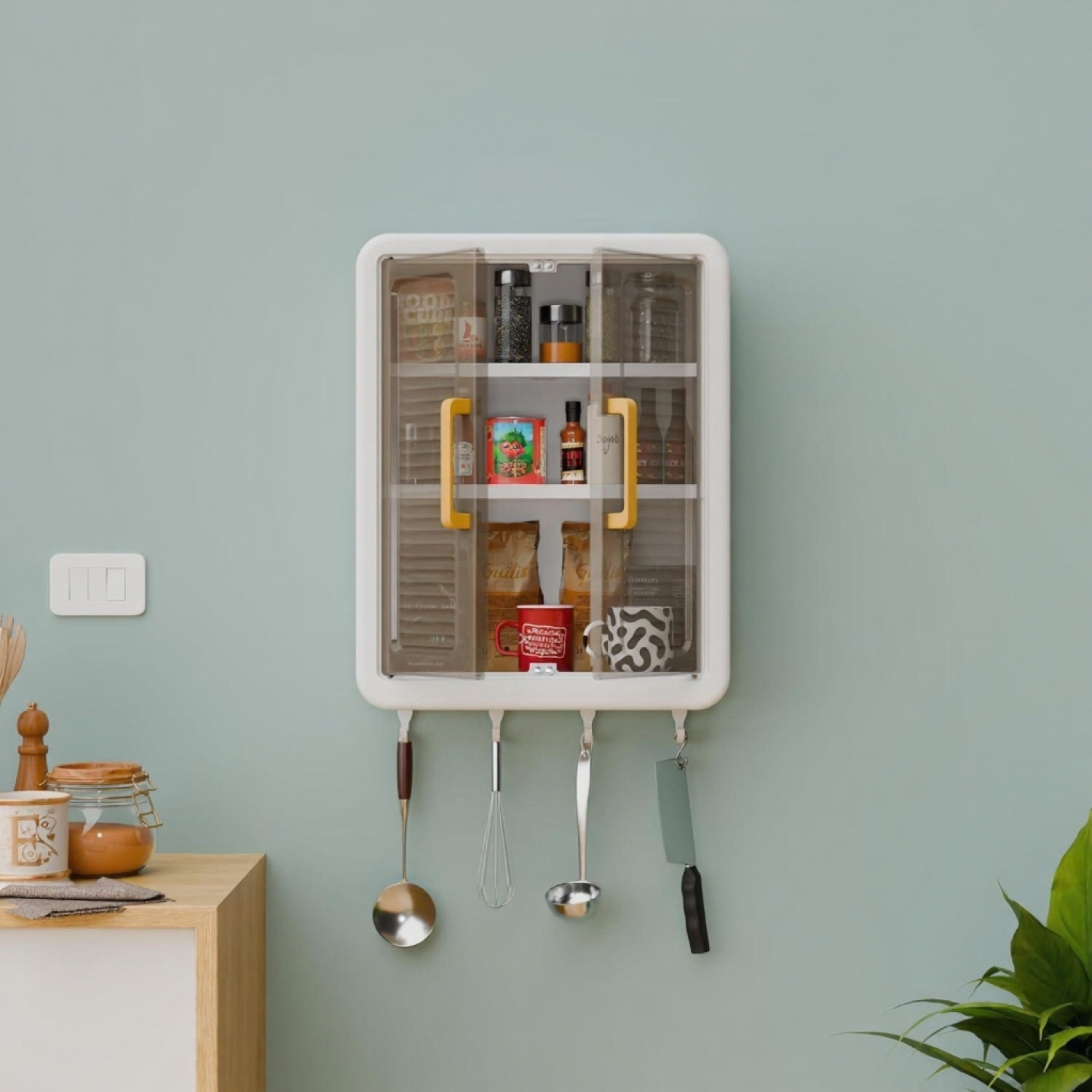 Elegant Wall-Mounted Storage Cabinet™